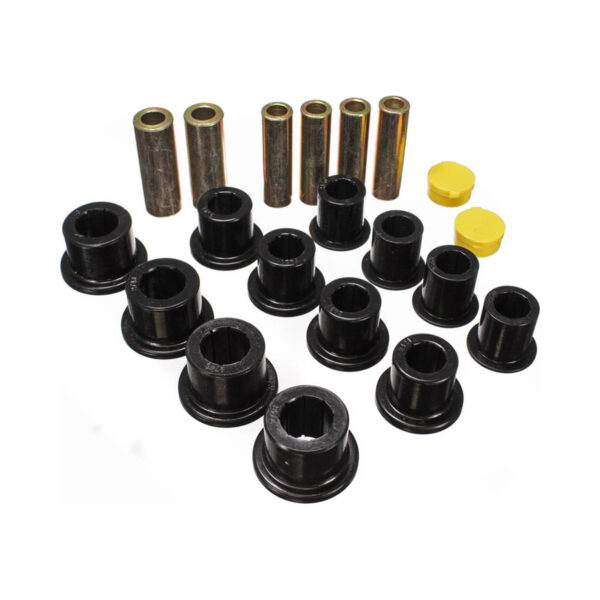Energy Suspension Front Leaf Spring Bushing Black for 1999-2004 Ford F-250 Super Duty 4WD 4.2148G