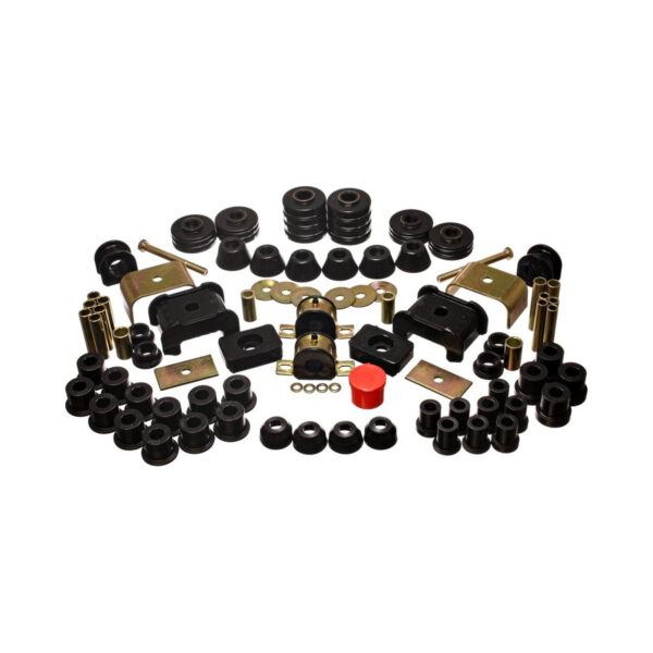 Energy Suspension Suspension Bushing Kit Black for 1975-1978 GMC K25 3.18105G