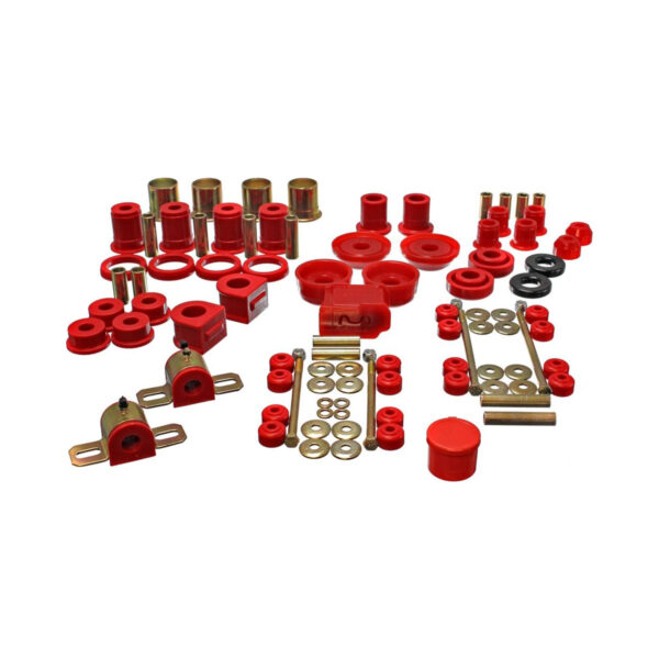 Energy Suspension Suspension Bushing Kit Red for 1993-2002 Pontiac Firebird 3.18130R