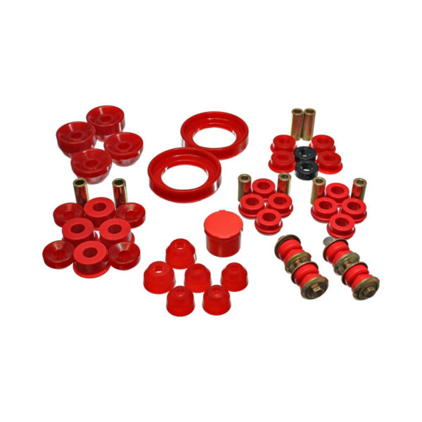 Energy Suspension Suspension Bushing Kit Red for 1994-1997 Honda Accord 16.18108R