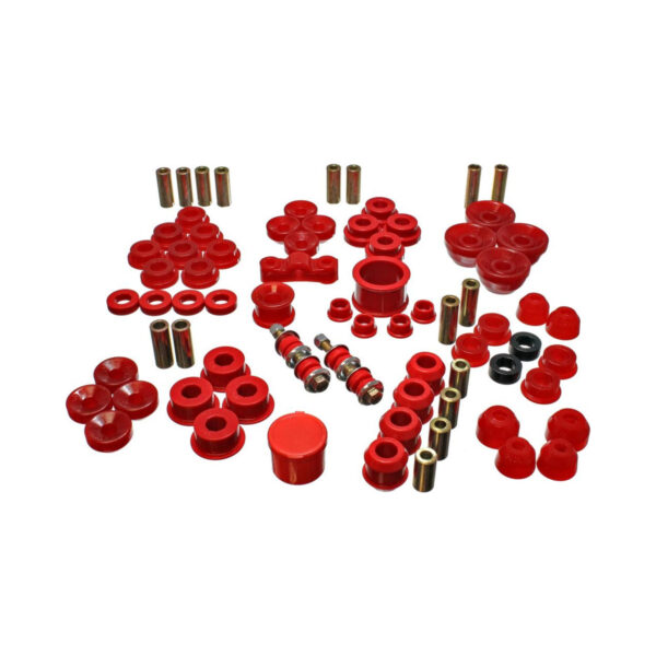 Energy Suspension Suspension Bushing Kit Red for 1990-1993 Acura Integra 16.18104R