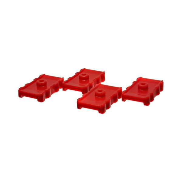 Energy Suspension Leaf Spring Insulator Pad Red for 1972-1978 Chrysler Town & Country 5.6105R