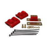 Energy Suspension Motor And Trans Mount Set Red for 1973-1975 Chevrolet C10 Suburban 3.1130R