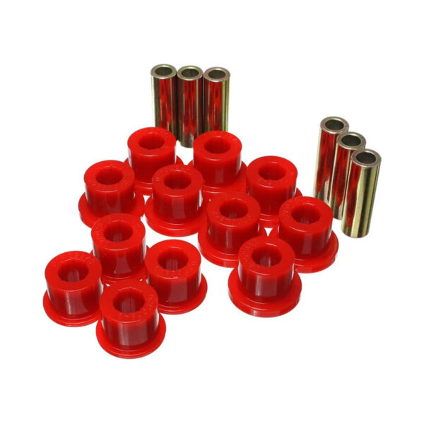 Energy Suspension Rear Leaf Spring Bushing Red for 2005-2015 Toyota Tacoma 8.2116R