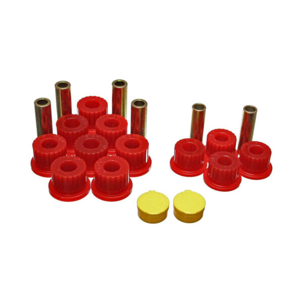 Energy Suspension Rear Leaf Spring Bushing Red for 1994-2002 Dodge Ram 3500 2WD 5.2111R