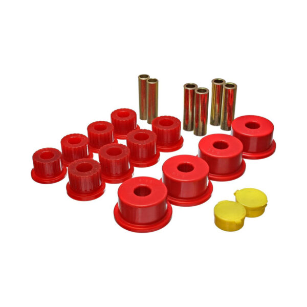 Energy Suspension Rear Leaf Spring Bushing Red for 1994-2002 Dodge Ram 3500 2WD 5.2109R