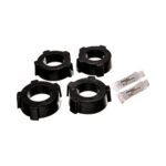 Energy Suspension Coil Spring Plate Bushing Black for 1953-1968 Volkswagen Beetle 15.2108G