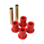 Energy Suspension Front Leaf Spring Shackle Bushing Sleeve Red for 1979-1986 GMC K2500 Suburban 3.2111R