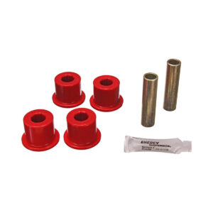 Energy Suspension Rear Leaf Spring Shackle Bushing Sleeve Red for 1987-1988 Chevrolet R20 3.2126R