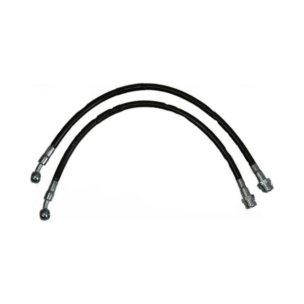 Extended Braided Stainless Front Brake Lines for 2005+ Nissan Xterra & Frontier