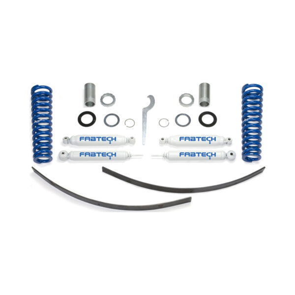 Fabtech 0-3.5 inch Basic Coilover System with Rear Shocks Tacoma 95.5-04