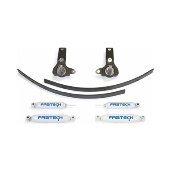 Fabtech 3 inch Lift Kit for 1995-2004 Toyota Tacoma 5 lug Only