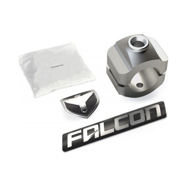 Falcon Nexus Lift 1-5/8” HD EF Steering Stabilizer Tie Rod Clamp Kit for 2018-2023 Jeep Wrangler JL - 99-01-01-158