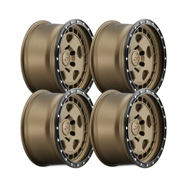 Fifteen52 17" Wheels Turbomac HD 17x8.5 6x120 0mm ET 67.1mm Center Bore Block Bronze Wheels 4