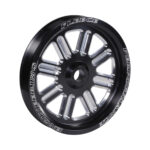 Fleece Dual-Pump Pulley Black Spoke | 2003-10 Cummins Ram 2500/3500
