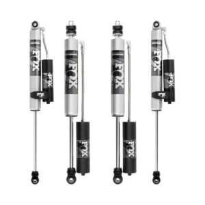 Fox 2.0 0-1.5" Front, 0-1" Rear Lift Reservoir Shocks For 2017-2019 Ford F-250 4WD