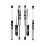 Fox 2.0 Perf Series 4-6 Front Lift Reservoir and 4-6 Rear Lift Perf Shocks for 2014-2023 Ram 2500 4WD