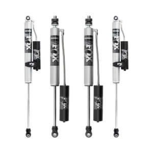 Fox 2.0 2-3.5" Front, 1.5-3.5" Rear Lift Reservoir Shocks For 2017-2019 Ford F-350 4WD