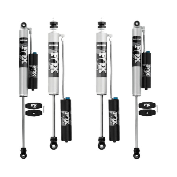 FOX 2.0 Performance 0-1.5" Lift Reservoir Adjuster Front Rear Shocks for 2017-2022 Ford F-250 F-350 4WD