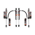 Fox 2.5 Perf Elite Series 2.5-4 Front and Rear Lift Shocks for 2007-2018 Jeep Wrangler JK 2WD-4WD