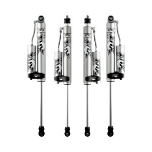 Fox 4-6 Front 4-6 Rear Lift Reservoir Shocks for Jeep Wrangler JK 2007-2018