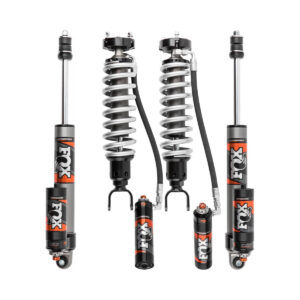 FOX Elite Series 2.5 Body 2-3" Lift Front Coilovers, 0-2" Rear Shocks w/ Adjusters for 2019-2021 Ram 1500