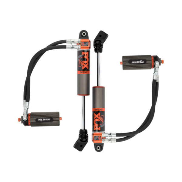 Fox Factory Race Series 2-3 Front Lift Shocks for 2018-2022 Jeep Wrangler JL 2WD-4WD with 3.0 Internal Bypass Reservoir Compression Adjustable 883-26-057