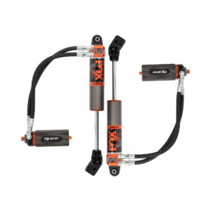 Fox Factory Race Series 2-3 Front Lift Shocks for 2020-2022 Jeep Gladiator 2WD-4WD with 3.0 Internal Bypass Reservoir Compression Adjustable 883-26-057