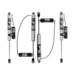 Fox Perf Series 2-3 Front-Rear Lift Shocks for 2018-2022 Jeep Wrangler JL 2WD-4WD with 2.0 Smooth Body Reservoir