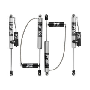 Fox Perf Series 2-3 Front-Rear Lift Shocks for 2018-2022 Jeep Wrangler JL 2WD-4WD with 2.0 Smooth Body Reservoir