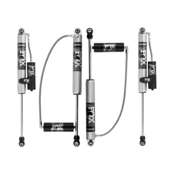 Fox Perf Series 2-3 Front-Rear Lift Shocks for 2018-2022 Jeep Wrangler JL 2WD-4WD with 2.0 Smooth Body Reservoir