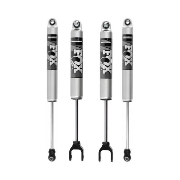 Fox Perf Series 2.0 Smooth Body IFP 1.5-2.5 Front with 0-1 Rear Lift Shocks for 2020-2023 Chevrolet Silverado 2500-3500 2WD-4WD