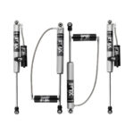 Fox Perf Series 3.5-4 Front-Rear Lift Shocks for 2018-2022 Jeep Wrangler JL 2WD-4WD with 2.0 Smooth Body Reservoir