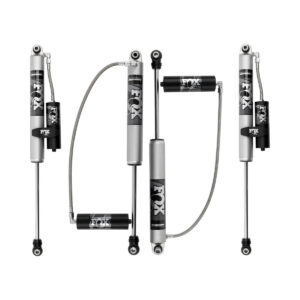 Fox Perf Series 3.5-4 Front-Rear Lift Shocks for 2018-2022 Jeep Wrangler JL 2WD-4WD with 2.0 Smooth Body Reservoir