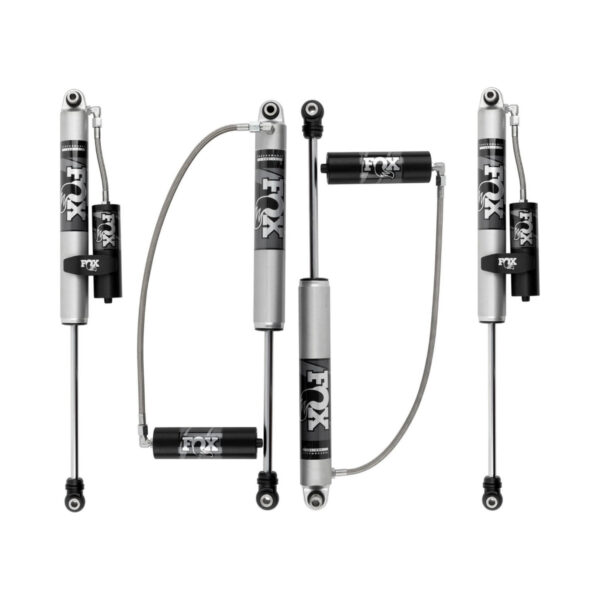 Fox Perf Series 3.5-4 Front-Rear Lift Shocks for 2018-2022 Jeep Wrangler JL 2WD-4WD with 2.0 Smooth Body Reservoir