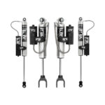 FOX Performance 2.0 Reservoir 1.5-3.5 Front and Rear Lift Reservoir Shocks for 2011-2019 Chevy GMC 2500 3500