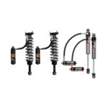 Fox Performance Elite Series 2-3 Front-Rear Lift Shock for 2005-2021 Toyota Tacoma 4WD 2.5 Coilover-Reservoir Compression Adjustable