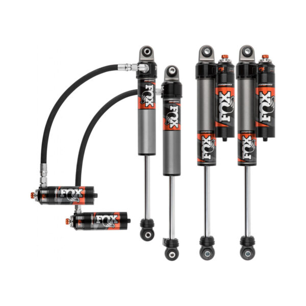 Fox Performance Elite Series 2-3 Front-Rear Lift Shock for 2018-2023 Jeep Wrangler JL 2WD-4WD 2.5 Reservoir Compression Adjustable
