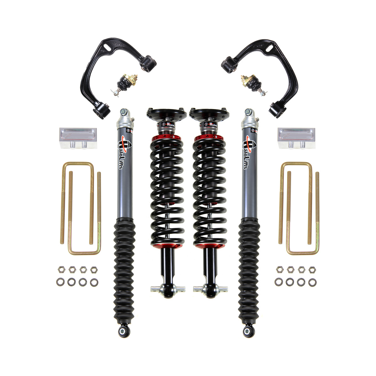 HaloLifts BOSS Aluma Mountain 1-3" Lift Kit Package for 2009-2013 Ford F-150