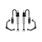 Icon 0-2" Lift CDCV Front Shocks w/ BILLET UCA For 2020-2021 Chevy Silverado 2500HD