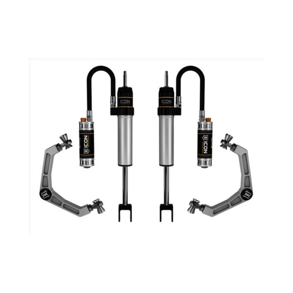 Icon 0-2" Lift CDCV Front Shocks w/ BILLET UCA For 2020-2021 Chevy Silverado 2500HD