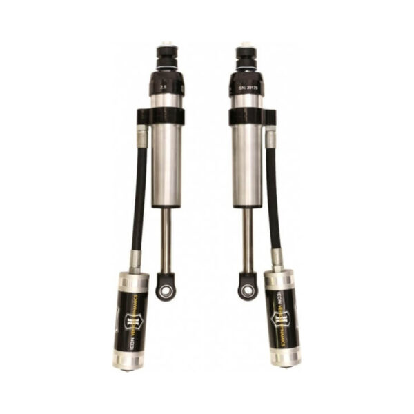 ICON 0-3" Front Lift Remote Reservoir Shocks For 1998-2007 Toyota Land Cruiser 100 Series
