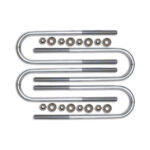 ICON 15" Rear Long U-bolt Kit (Non Dually) for 1999-2010 Ford F350 Super Duty