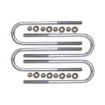 ICON 17" Rear Long U-bolt Kit (Non Dually) for 1999-2010 Ford F350 Super Duty