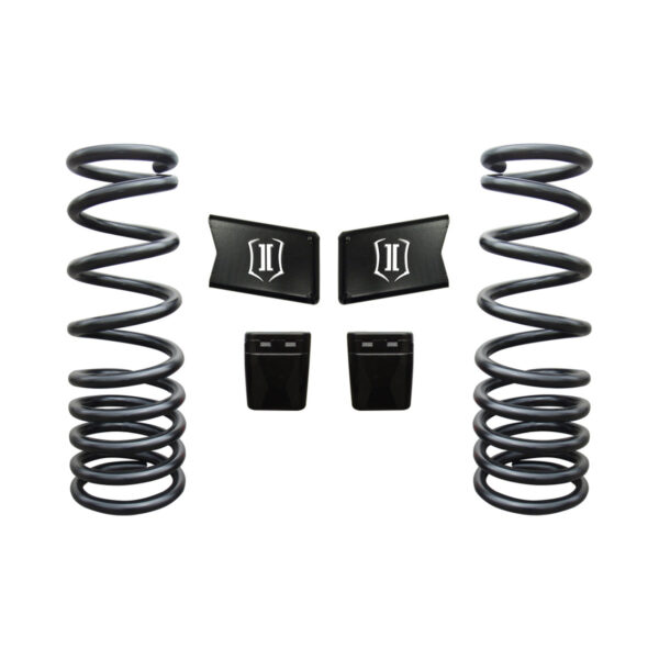 ICON 2.5" Front Lift Dual Rate Coil Springs Kit for Dodge Ram 2500 2011-2013 Diesel Dodge Ram 3500 2011-2012 4WD