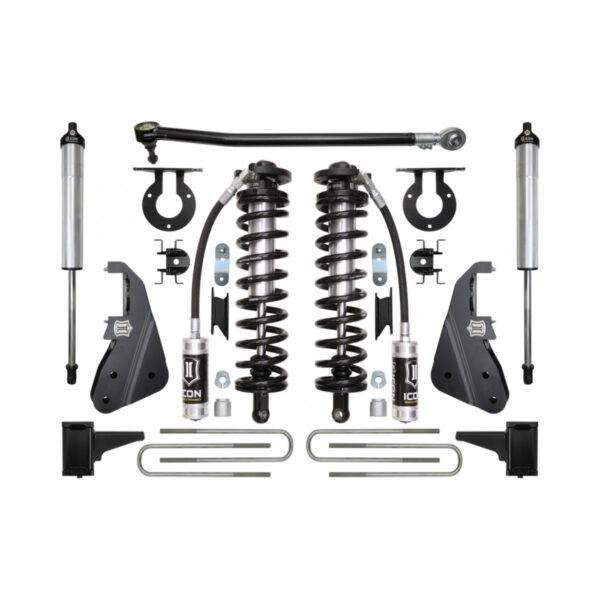 Icon 4-5.5" Coilover Conversion System For 2017-2019 Ford F-250 4WD (Stage 2)