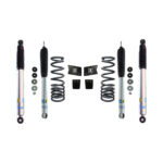 ICON-Bilstein 2.5 Front Shocks-Dual Rate Coil Springs and 5100 0-1 Rear Lift Shocks for 2003-2010 Dodge Ram 2500-3500 4WD