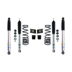 ICON-Bilstein 2.5 Front Shocks-Dual Rate Coil Springs and 5100 0-1 Rear Lift Shocks for 2003-2010 Dodge Ram 2500-3500 4WD