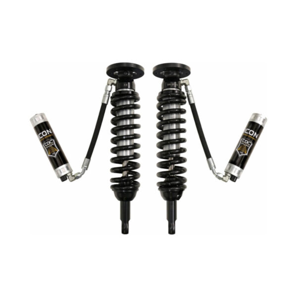 ICON Front Remote Reservoir Coil Over Shock Kit w/ CDCV for 2009-2013 Ford F150 4WD