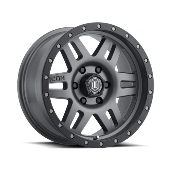 ICON SIX SPEED 17" Titanium Finish